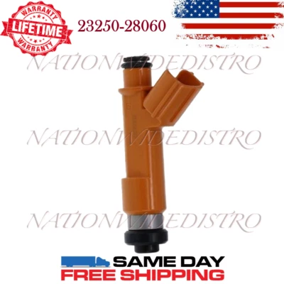 1x Inyector de combustible Denso OEM para Toyota Camry 2003-2011 2,4 L I4 23250-28060 Foto 1 de 4