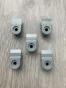TUMBLE DRYER WASHING MACHINE DOOR GLASS RETAINER CLIPS X 5 TO FIT HOTPOINT CREDA - Picture 1 of 3