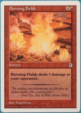 Burning Fields Portal Three Kingdoms NM Red Common CARD (244202) ABUGames