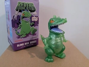SUPER7 RUGRATS REPTAR GLITTER GREEN CLASSIC BLIND BOX SERIES ReAction 3.75" - Picture 1 of 7