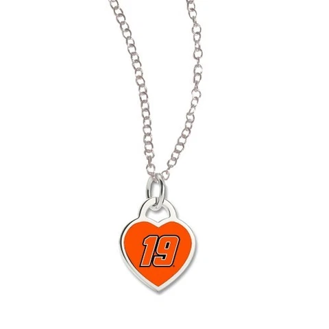 Martin Truex Jr 2019 Wincraft #19 3-D Heart Shaped Necklace FREE SHIP! Cover