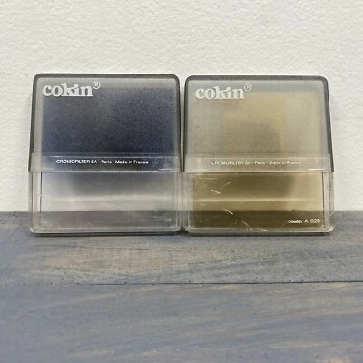 Cokin Cromofilter SA Linear Polarizer A 028 Filter + A 123 Gradual Filter - Image 1 of 4