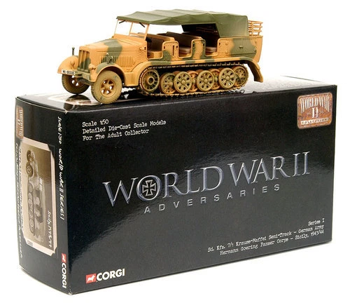 Corgi Militare CC 60003 Krauss-Maffei Semi-Cingolato "Hermann Goering" Mint - Immagine 1 di 1