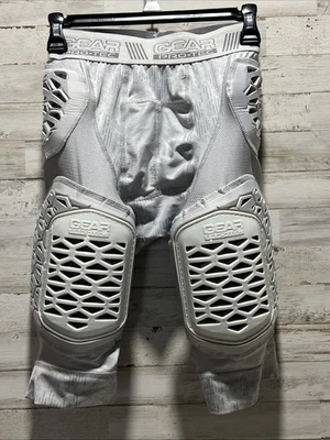 Gear Pro-Tec BSN Deportes Fútbol Pantalones Faja 5 Almohadillas Hombres Pequeño S Gris Protector Foto 1 de 4