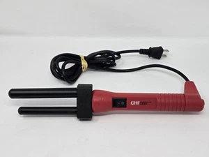 Plancha de pelo rizadora doble dramática CHI ORBIT GF5006 roja 120v 60Hz 80w - Imagen 1 de 10
