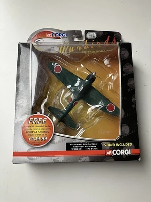 Corgi Warbirds WB99611 Mitsubishi A6M-3A scala 1:72 Diecast WWII Aircraft - Immagine 1 di 4