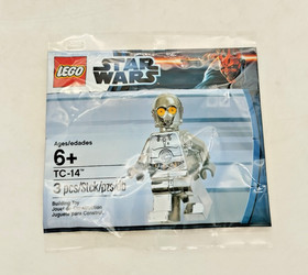 LEGO 5000063 TC-14 Polybag NEW MISB Sealed Star Wars Figure Rare