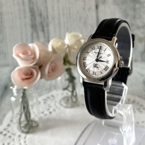Orologio Burberrys Uomo Argento 12000L Raro Originale Funzionante Batteria Pulita