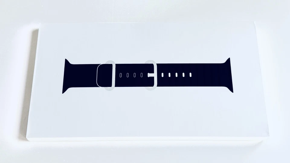 NUEVO Genuino Marca Apple Azul Marino Océano Banda Se Ajusta: 44 45 46 49mm Auténtico Talla Única Foto 1 de 4