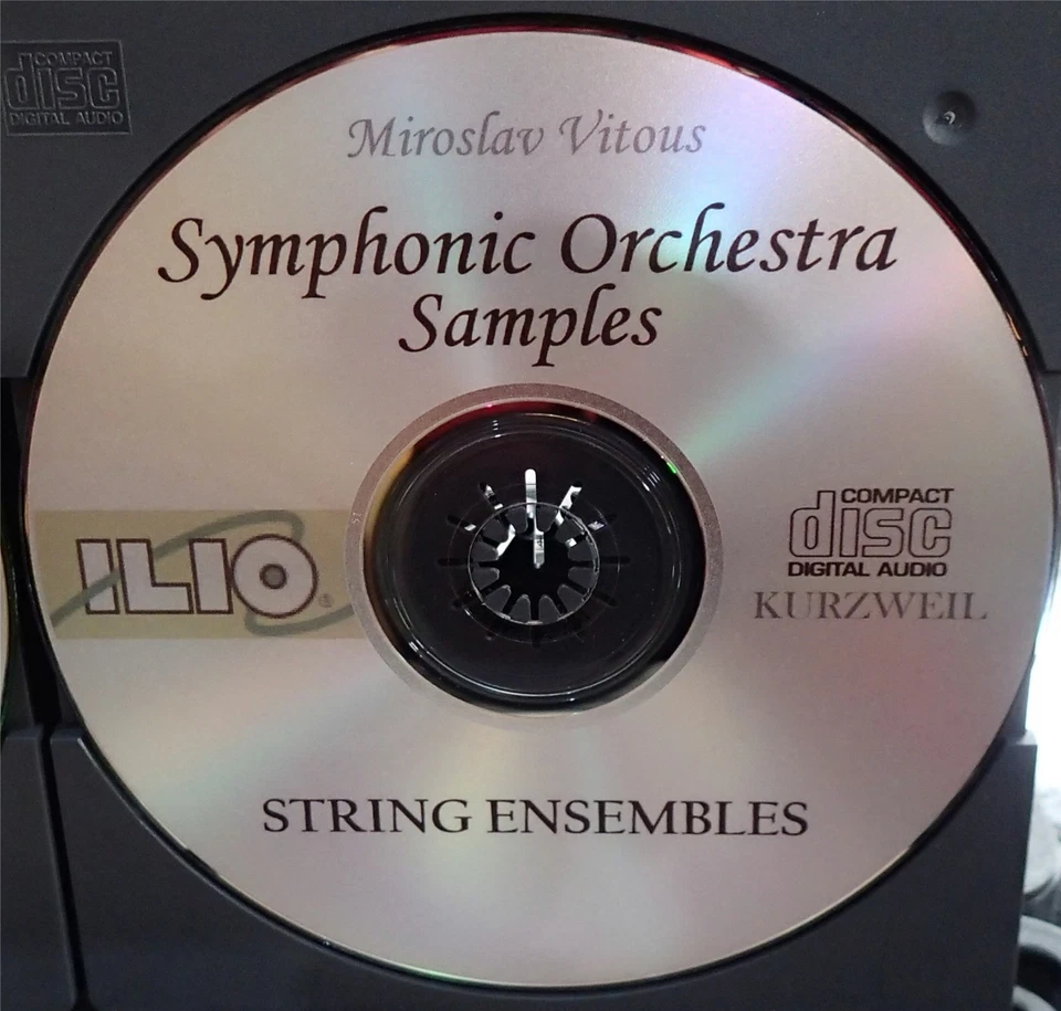 Kurzweil CD-ROM Sample Disk   " Symphonic Orchestra Samples - String Ensembles " - Image 1 of 1