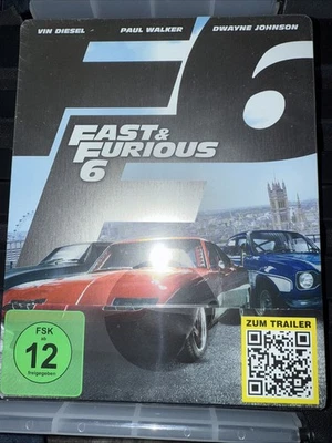 Fast & Furious 6 -Blu Ray Steelbook - NEU und OVP - Bild 1 von 2