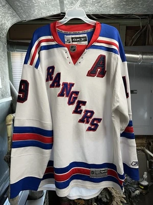 Camiseta deportiva New York Rangers Reebok Premier XXL Mike Richards para hombre blanca visitante ver foto Foto 1 de 4