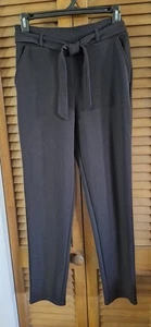 Derek Heart Damenhose schwarz Paper Bag Style Freizeit Taschen Größe M - Bild 1 von 12