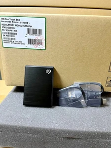 STKG1000406 Seagate One Touch 1TB USB 3.0 Type-C Game External SSD - Picture 1 of 6