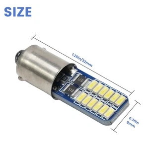 Ultra Bright Car Light CANBUS BA9S 4014 24LED Long Lasting Illumination - Picture 1 of 12