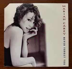 Mariah Carey - Never Forget You (1994) 12" Single Vinyl - Promo, EX - Picture 1 of 4