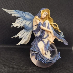 Dragonsite Blue Dream Fairy Nene Thomas Bubble Rider 4,5" Figur Munro 2006 - Bild 1 von 15