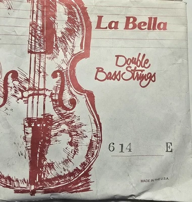 LaBella Double Bass  E String  No.614, NEW/OLD STOCK - Image 1 of 2