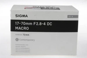SIGMA 17-70mm f/2,8-4,0 DC Macro OS HSM para Nikon F (DX) - SNr: 52169280 - Imagen 1 de 4