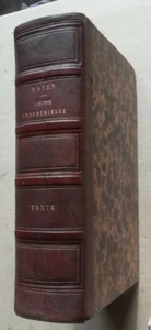Précis de Chimie Industrielle Texte A PAYEN éd Hachette 1855 - Picture 1 of 5