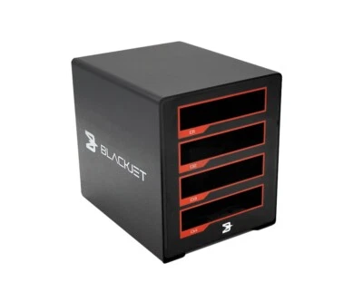 BLACKJET TX-4DS 4-Bay Thunderbolt 3 Docking System Pro Workflow (OPEN BOX)