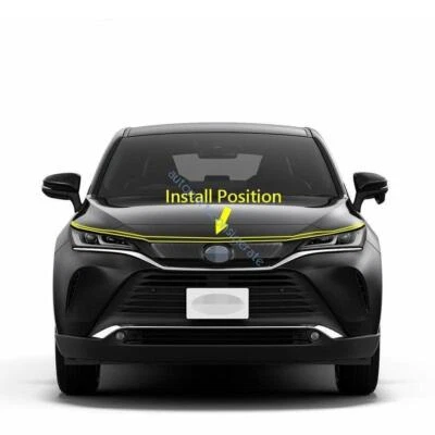 For 2021 2024 2024 Toyota Venza Front Hood Grill Cover Bonnet Trim ABS Chrome - Image 1 of 4