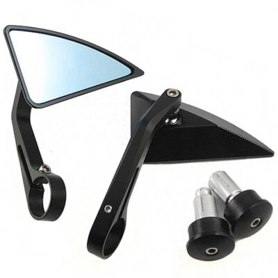 Espejo retrovisor extremo manillar para Yamaha SR400 SR950 perno XVS95 VMAX STRYKE Foto 1 de 4