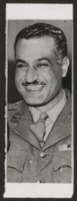 Gamal Abdel Nasser,president,Egypt,Sudan,prime minister,military,colonel,c1956