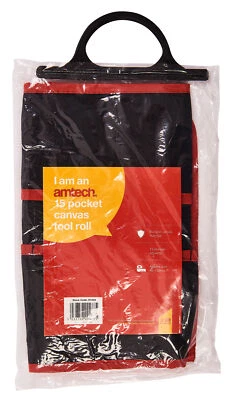 Heavy Duty15 Pocket Spanner Tool Roll Bag Pouch Wallet Storage Water Resistant - Image 1 of 3