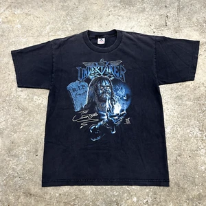 Vintage 90s The Undertaker Lord of Darkness T Shirt Adult Large Faded Black Rare - Picture 1 of 8