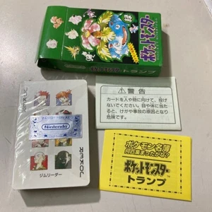 Pokemon Poker Playing Cards Deck green Venusaur Nintendo 1996 JP - Picture 1 of 10