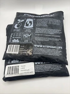 Step One Paket x 2 Paar Koffer groß Skorpione schwarz und Schneebälle weiß portofrei - Bild 1 von 8