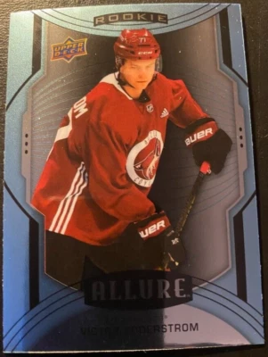 Victor SODERSTROM 2020-21 Upper Deck Allure Rookie SP #130 Phoenix Coyotes - Image 1 of 2