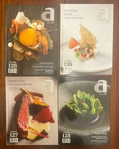 Art Culinaire BRAND NEW Lot of 4 BOOKS VOLS 125 126 127 128 COOKING CHEF CUISINE - Picture 1 of 1
