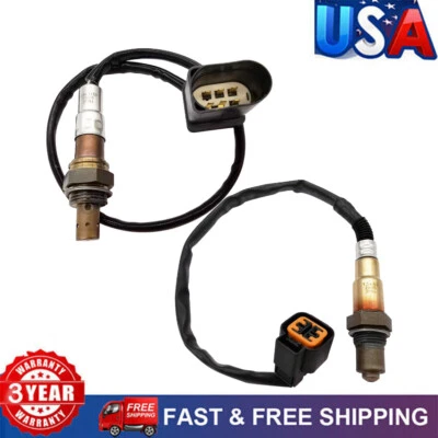 Sensor de oxígeno arriba+abajo 2 piezas para Kia Spectra 2,0 L L4 2004 2005 2006 2007 2008 2009 Foto 1 de 4