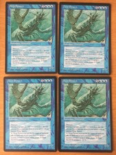 MTG 4x Deep Spawn Playset Island Fallen Empires Set Magic the Gathering Card