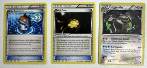 2014 Pokemon Phantom Forces Rare Reverse Holo Non Holo Trainer Item TCG Lot 3 - Picture 1 of 6