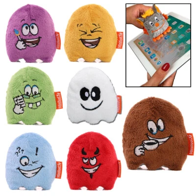 mbw MiniFeet® Teamgeister, Anti-Stress-Plüschtier und Displayreiniger in Einem