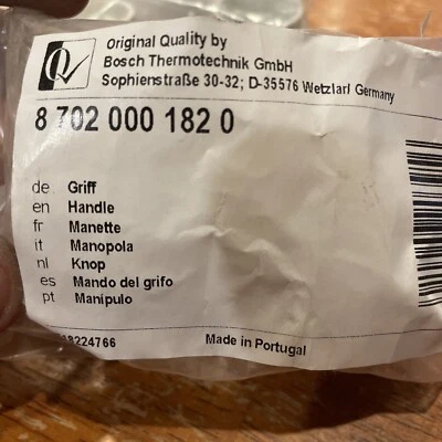BOSCH 87020001820 knob handle PG18/38/27 - Image 1 of 4