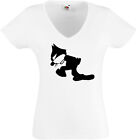 T-shirt Félix the Cat Femme, XS, S, M, L   NEUF, NEW