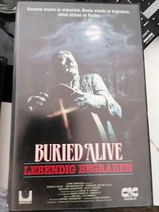 VHS RARITÄT: BURIED ALIVE - LEBENDIG BEGRABEN (1990)  UNCUT!!! - Bild 1 von 2