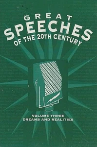 New & Sealed CD - Great Speeches of 20th Century, Vol. 3: Dreams & Realities - Picture 1 of 2