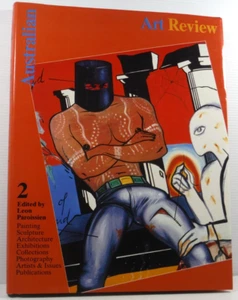 Australian Art Review By Leon Paroissien 1983 VGC hardcover book illustrated - Picture 1 of 18