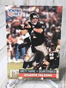 1991 Pro Set #762 Brett Favre RC Falcons Packers - Picture 1 of 2