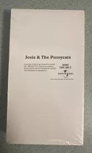 RARE SEALED VHS PROMO Josie & The Pussycats Rosario Dawson Rachel Cook 2001 Film - Picture 1 of 5