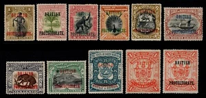 NORTH BORNEO 1901-05 PROTECTORATE RANGE TO BOTH $1, FAIR TO GOOD MINT, CAT £177 - Picture 1 of 2
