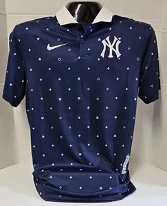 NY YANKEES NIKE LEGACY ICON VAPOR POLO GOLF ADULT SIZE MEDIUM CLEARANCE NWT - Picture 1 of 4