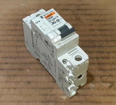 MERLIN GERIN  24111  multi9  C60N  2A-type B  277Vac w/ 26924   Fast Shipping  - Image 1 of 4