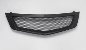 Matte Black Fiberglass Front Bumper Grill For Acura TL 2009-2011 2010 Sedan - Foto 1 di 5