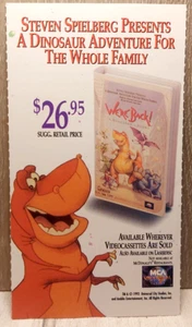 We're Back! A Dinosaur's Story / Shelley Duvall's Bedtime Stories VHS Mail-In Re - Bild 1 von 2